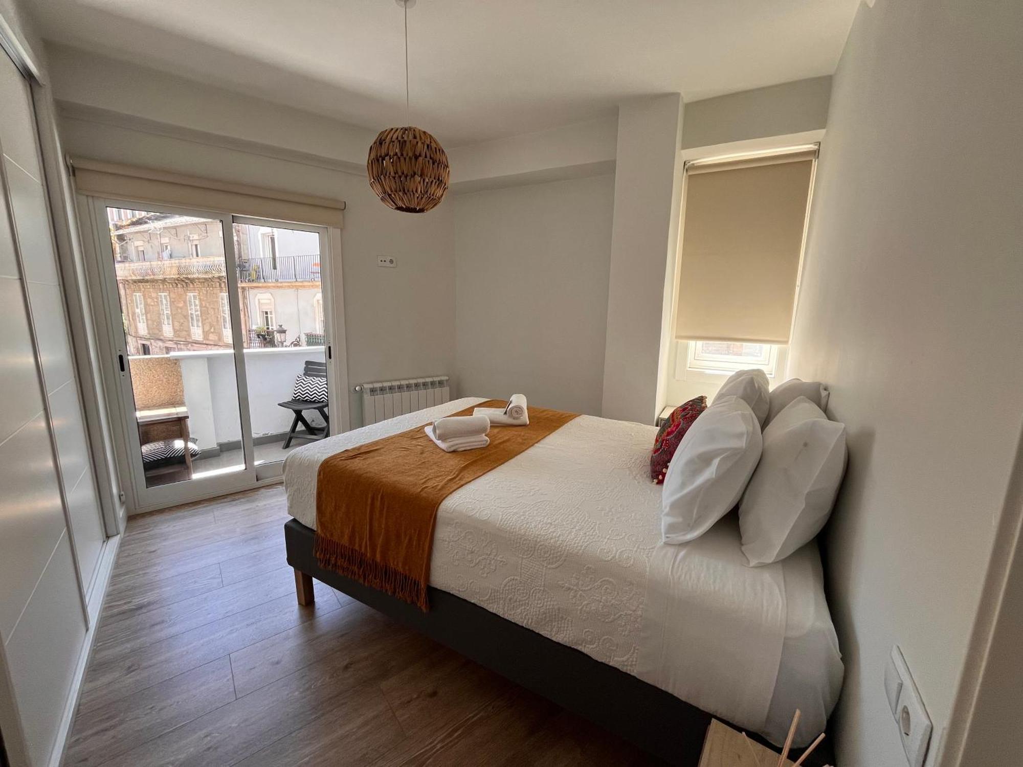 Apartament Progreso 3 Hab Con Parking Vigo Zewnętrze zdjęcie
