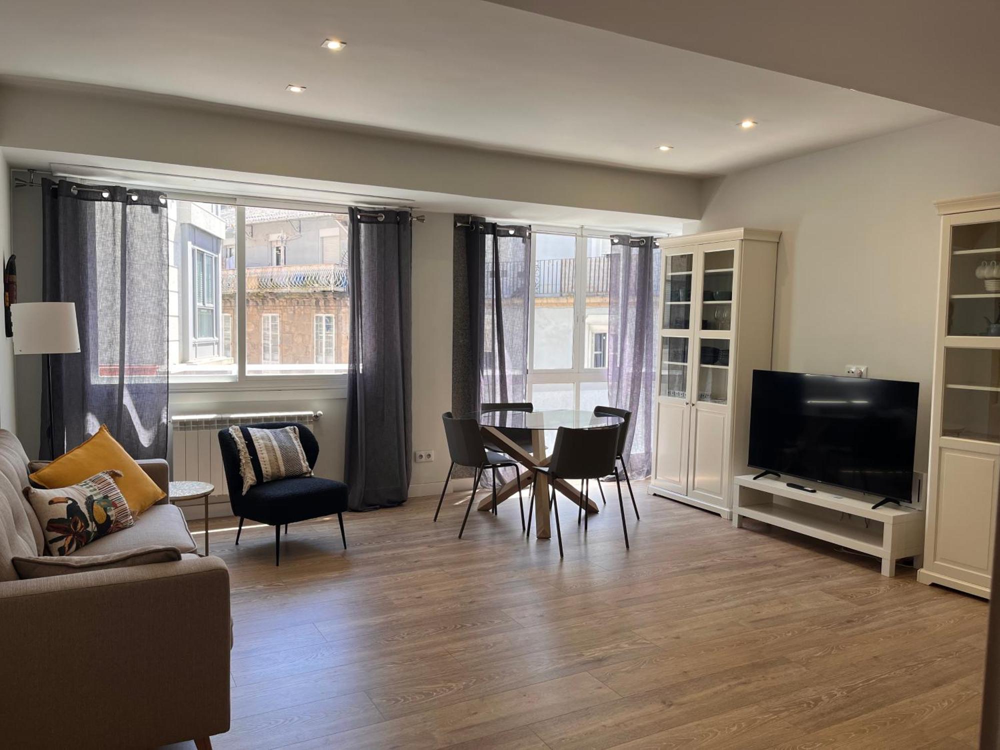 Apartament Progreso 3 Hab Con Parking Vigo Zewnętrze zdjęcie